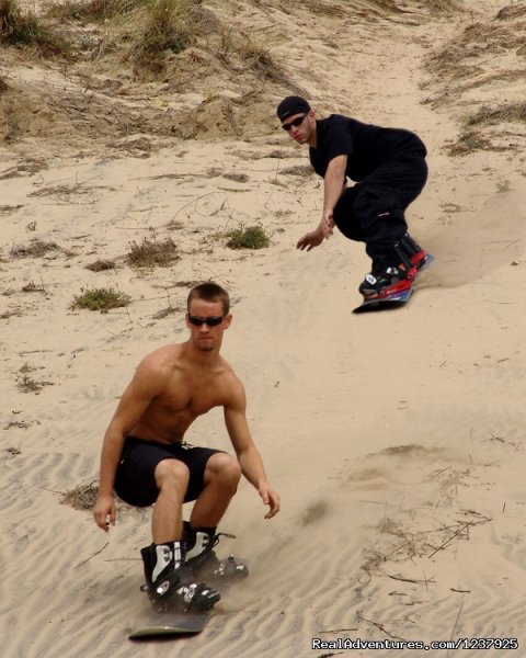 Sandboarding With Your Friends Is Always A Blast!