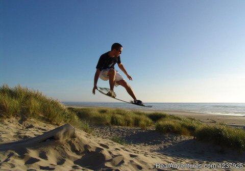 The 'cool' Of Sandboarding