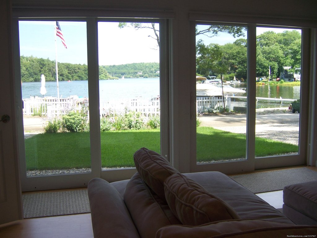 Relax in the Great Room...Water View & 55' HD TV | Kayaking & Much More... At Waters Edge Beach House | Image #10/15 | 
