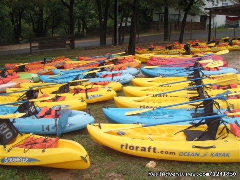 Kayak Fleet | Guadalupe River Vacation Getaways | New Braunfels, Texas  | Vacation Rentals | Image #1/6 | 