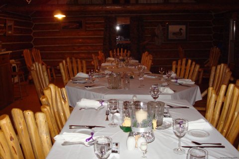 Special events in the dining room