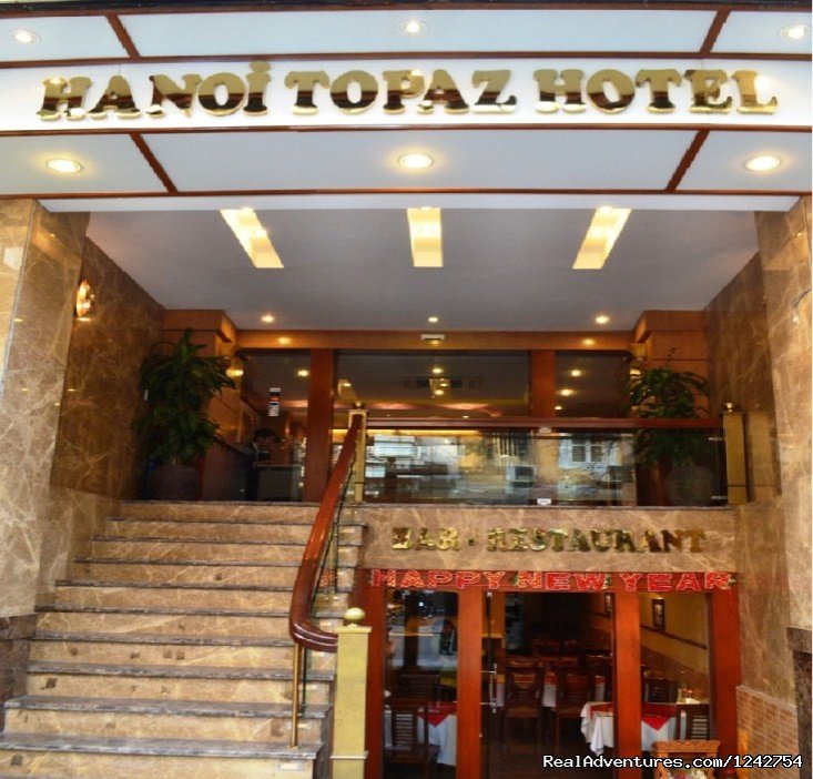 Facade | Hanoi Topaz Hotel - newly boutique hotel in Hanoi | Image #2/11 | 