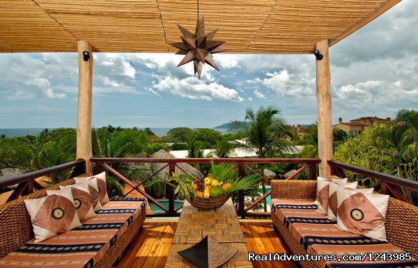 Open Air Terrace at Jardin del Eden Hotel | Jardin del Eden Hotel, Tamarindo Beach Costa Rica | Image #5/9 | 