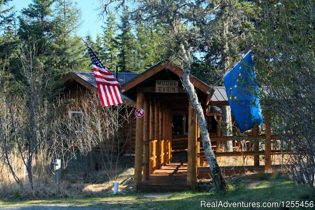 Moose Cabin - Entrance | Unique Lodging and Exciting Adventures in Alaska | Image #15/26 | 