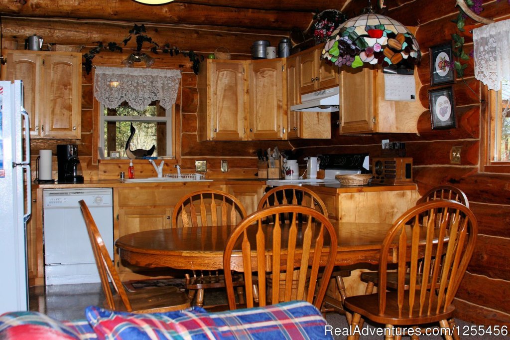 Wise Old Hunter Lodge - Kitchen | Unique Lodging and Exciting Adventures in Alaska | Image #16/26 | 