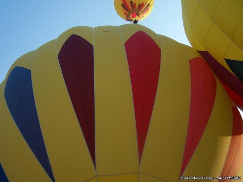 Inflated at balloon rally | Magic Carpet Ride Balloon Adventures | Image #3/7 | 
