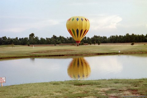 SunDancer's reflection in lake | Magic Carpet Ride Balloon Adventures | Image #7/7 | 