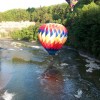 Liberty Flights  Hot Air Balloon Flights in S. NH Splash and Dash, kissing the water