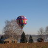 Sky Riders Balloon Team Winter flight
