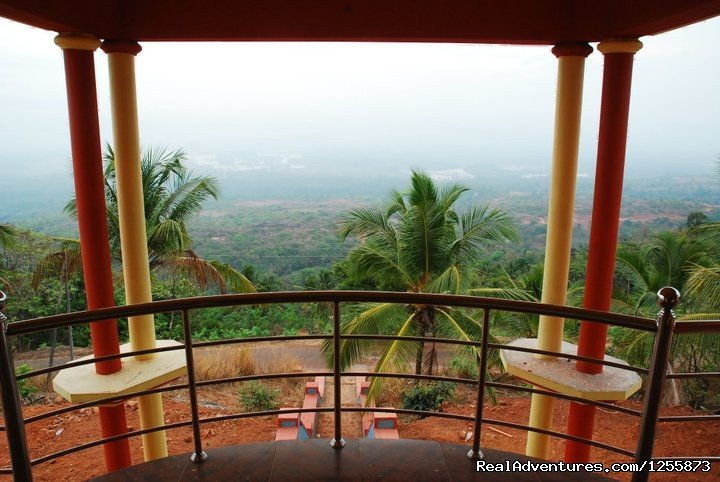 View from balcony of Uthradam Resort | Top luxury resort in Ezhimala, Kerala, India | Image #4/19 | 