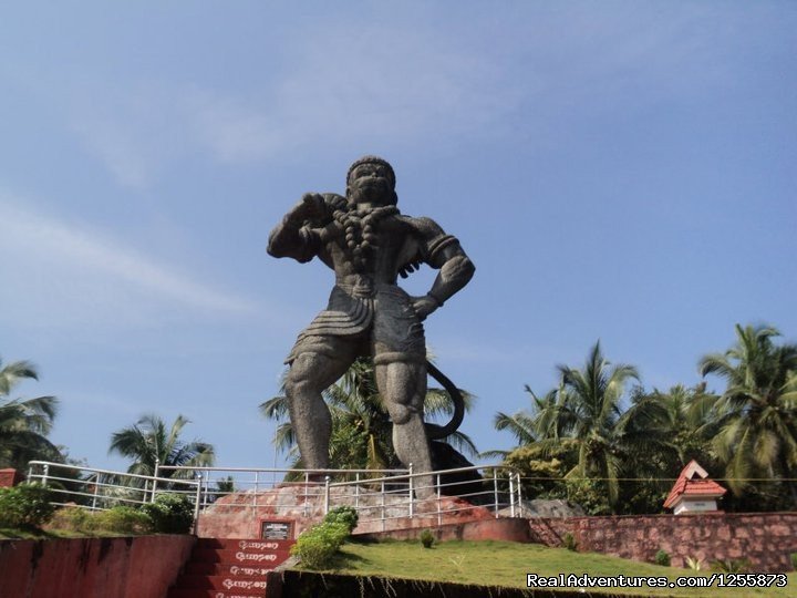 Anjaneya Statue few meters from Uthradam Resort  | Top luxury resort in Ezhimala, Kerala, India | Image #6/19 | 