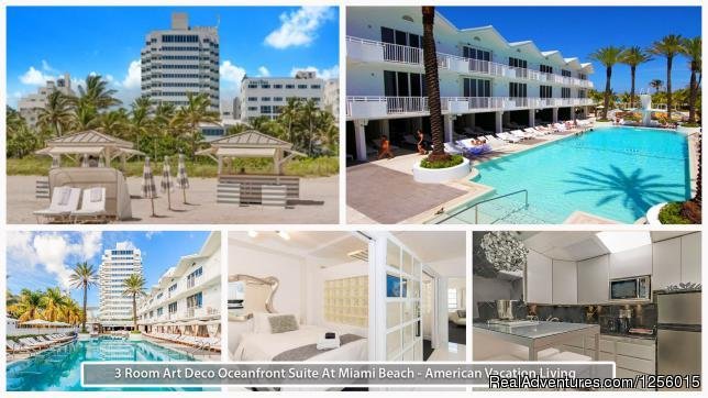 3 Room Art Deco Oceanfront Suite | 3 Room Art Deco Oceanfront Suite at Shelborne | Miami Beach, Florida  | Vacation Rentals | Image #1/9 | 