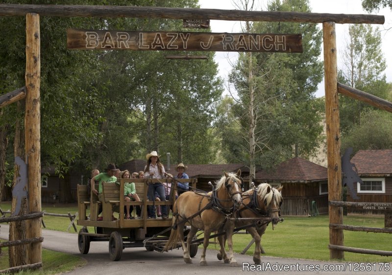 Wagon Ride | Bar Lazy J Guest Ranch | Image #10/19 | 