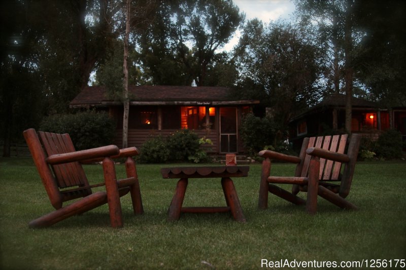 River and cabins | Bar Lazy J Guest Ranch | Image #19/19 | 
