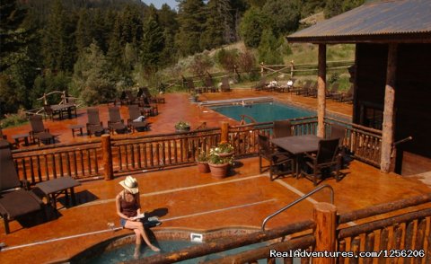 Pool Facility at Mountain Sky Guest Ranch