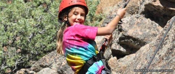 Rock Climbing at the Ranch | Sundance Trail Guest Ranch | Red Feather Lakes, Colorado  | Horseback Riding & Dude Ranches | Image #1/7 | 