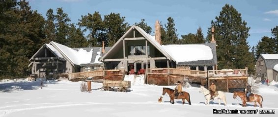 Lodge in Winter Time | Sundance Trail Guest Ranch | Image #6/7 | 