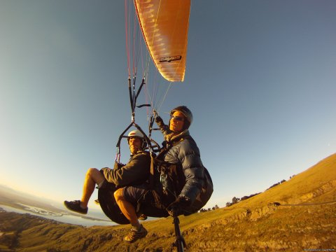 Tandem Paragliding - The Gondola
