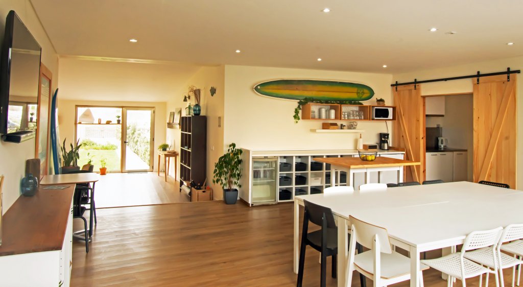 Our Breakfast/kitchen Area | Surf Camp In The North Of Portugal. | Image #3/7 | 