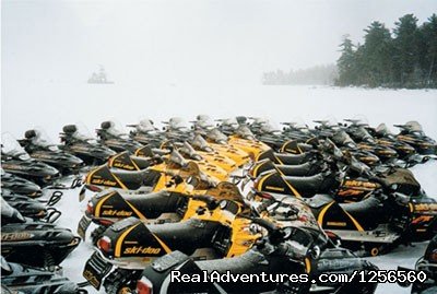 New England Outdoor Center | Millinocket, Maine  | Snowmobiling | Image #1/6 | 