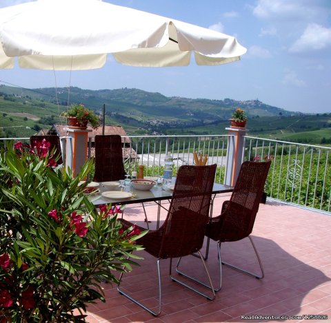 Private terrace apartment Loggione with Panoramic View