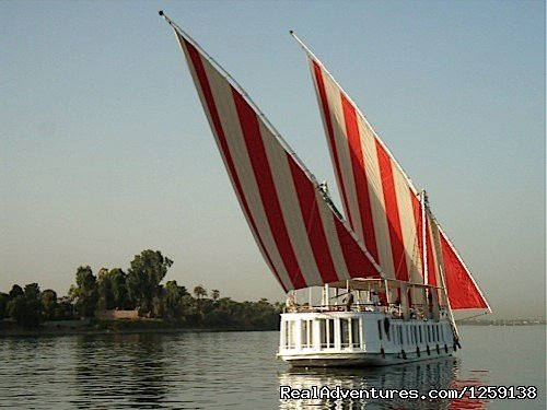 Dahabyah sailing  | Sail The Nile River on a Dahabyah Boat | Image #2/8 | 