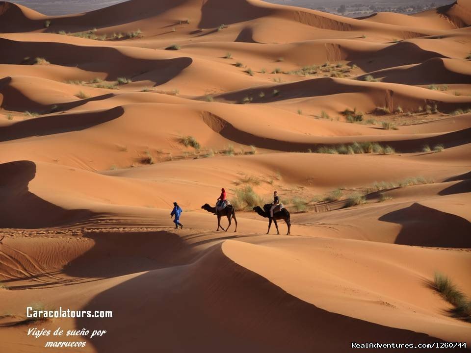 enjoy sahara desert  | Caracolatour Morocco tour&travel | Image #2/6 | 