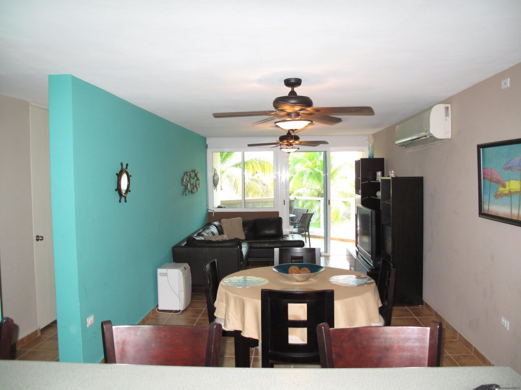 Living/ Dining area | Puerto Rico Beach Apartment | Image #5/10 | 