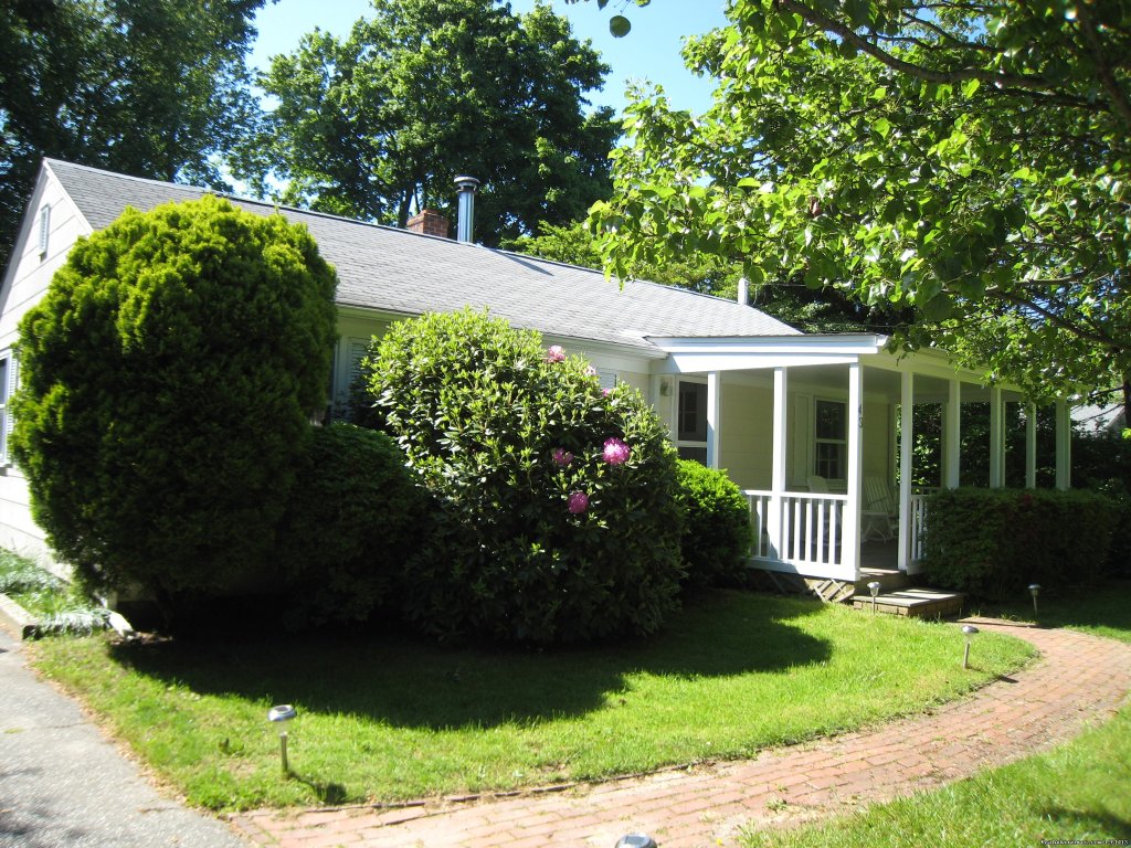 Secluded on a quiet street. Walk to village center. | Charming & Private - Heart of East Hampton Village | Image #2/7 | 