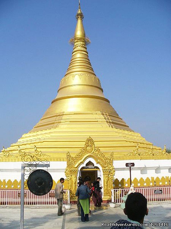 Burmese Lokamani Cula Pagoda Lumbini | Visit Lumbini Birth Place of Lord Buddha | Image #6/8 | 