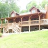 Luxury Cabin on Beautiful Mt Stream Great Rates Front Entrance to Cabin