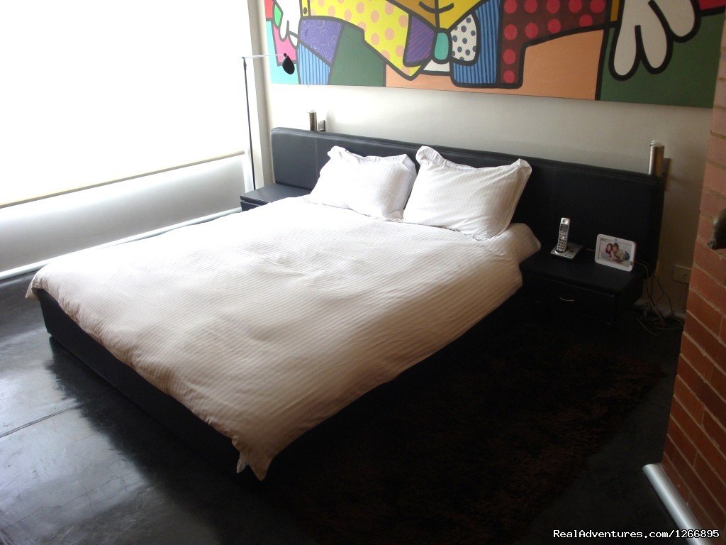 Bedroom | Modern Furnished Apartment In Zona Rosa Bogota | Image #2/8 | 