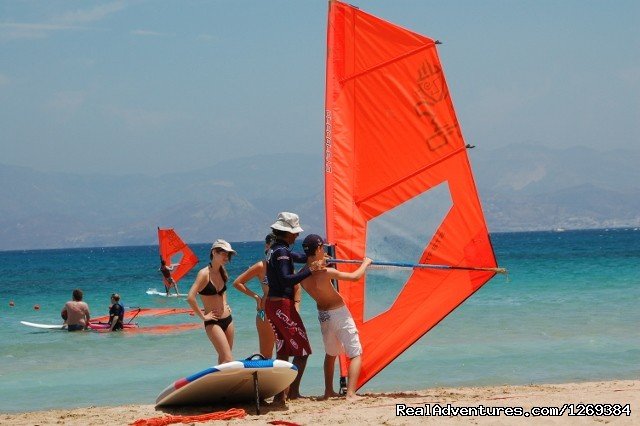 Windsurf  lessons | Water sports and fun at beach campsite in Paros | Image #9/10 | 