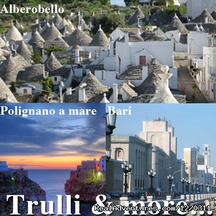 Trulli & more... | Trulli & more: Apulia's daily tour | Bari, Alberobello, Polignano, Italy | Sight-Seeing Tours | Image #1/2 | 