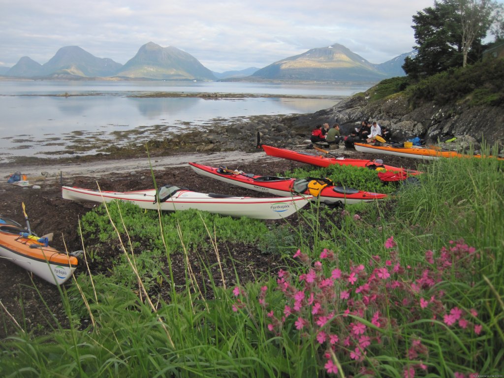 Beach at Sm?la | Sea Kayaking in the top of Fjord Norway | Image #9/11 | 
