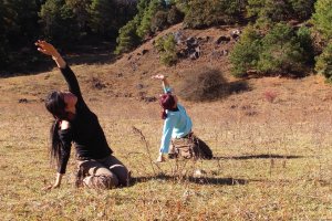 Yoga and trekking in Yunnan in China