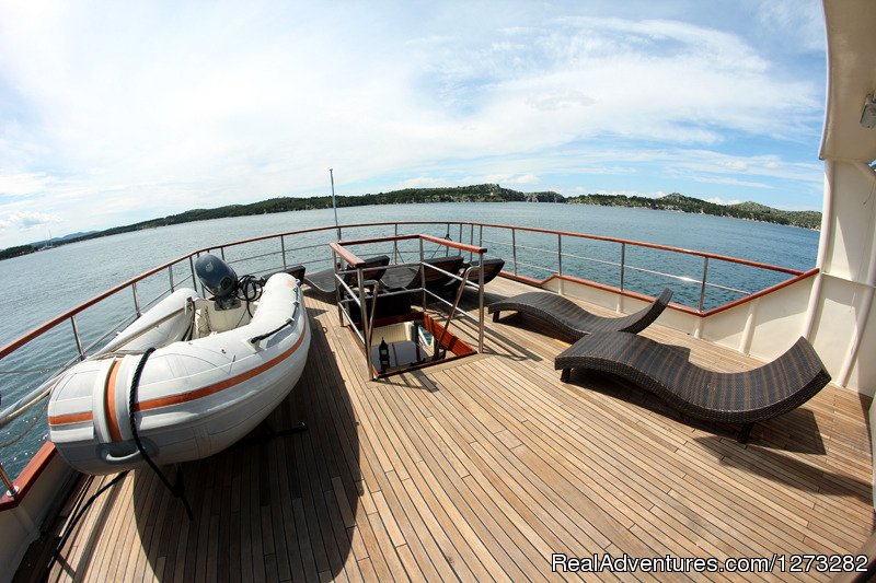 Sun deck | Luxury Yacht Charter In Croatia | Image #2/9 | 