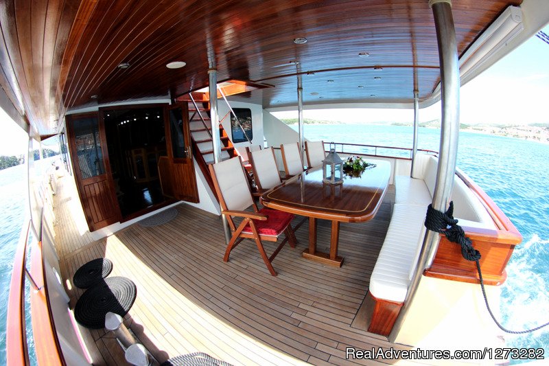 Stern deck | Luxury Yacht Charter In Croatia | Image #3/9 | 