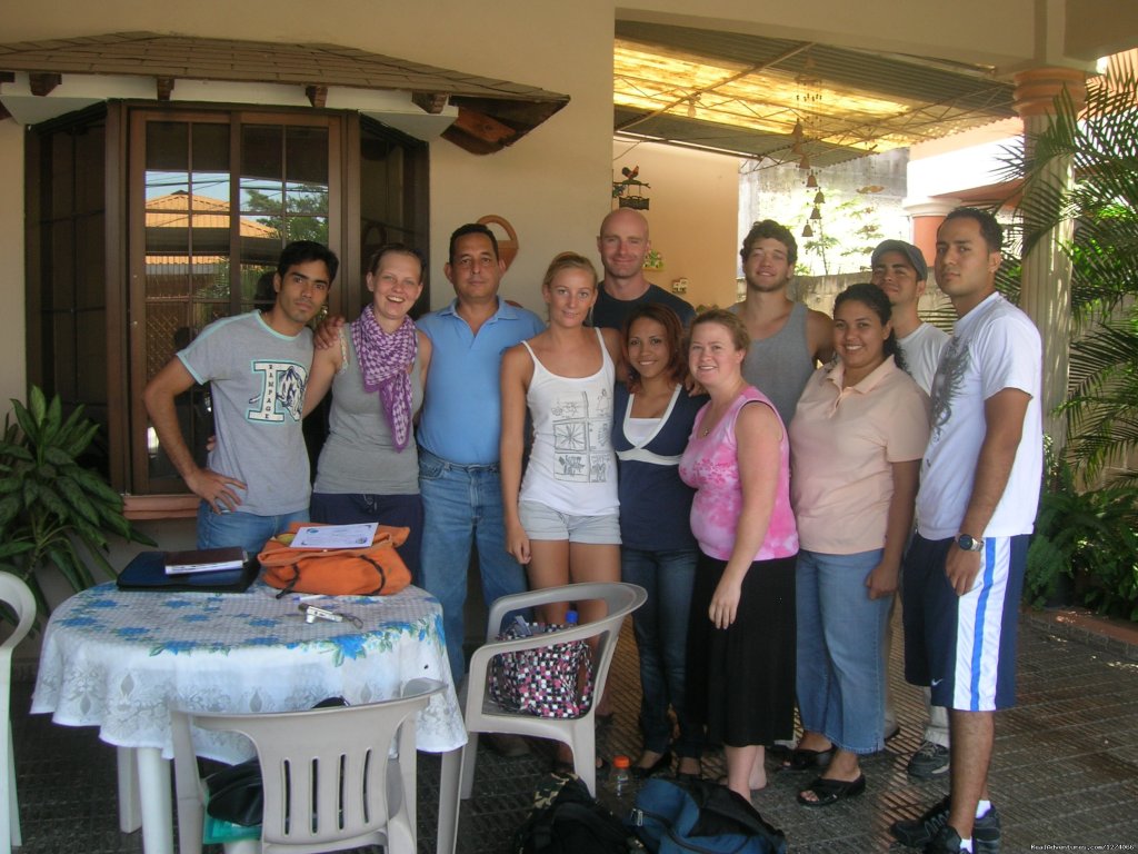 Group of students after their graduation | Spanish Language School And Volunteer In Honduras | Image #8/26 | 