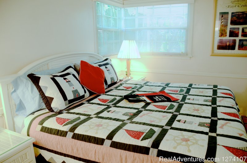 King studios have king beds plus small sleeper sofa | Cottages by the Ocean - Studios and 1/1 | Image #5/26 | 