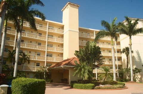 Front view of condo