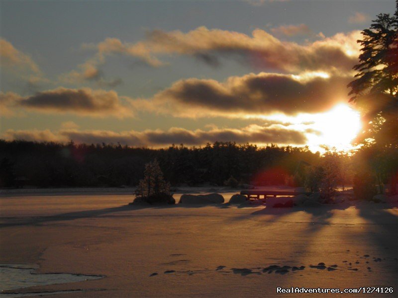 Winter sunset | Westwind Inn on the Lake A Four Season Resort | Image #12/15 | 