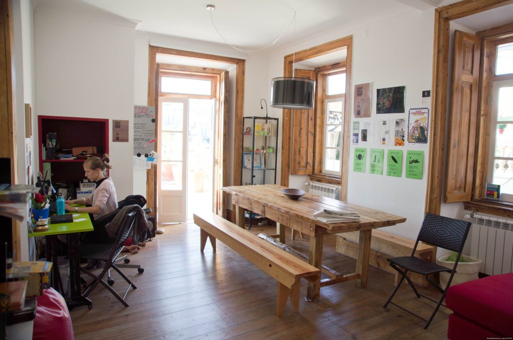 Living Room and Reception | This Is Lisbon Hostel | Image #8/8 | 