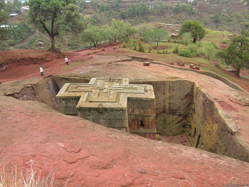one of Lalibela the rock church | Northern Historic Route Ethiopia | Addis Ababa, Ethiopia | Sight-Seeing Tours | Image #1/7 | 
