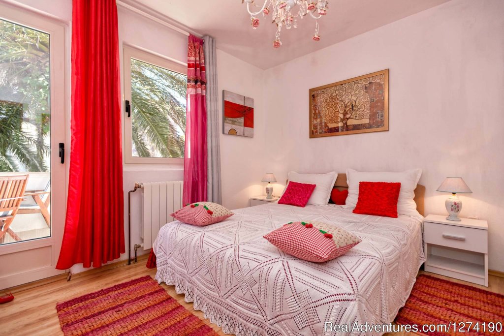 one of the bedrooms | Seafront&beachfront exclusive Villa Domus Marini | Image #17/26 | 