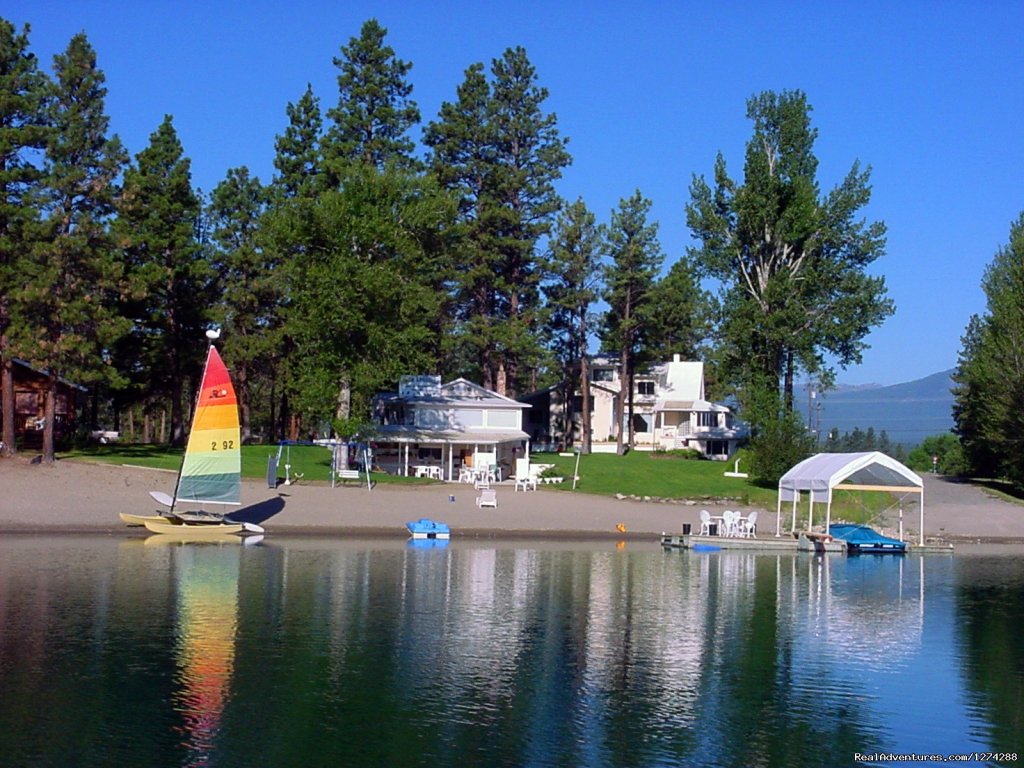 View Of Property Looking West | Wasa Lake Guest House | Wasa, British Columbia  | Bed & Breakfasts | Image #1/13 | 
