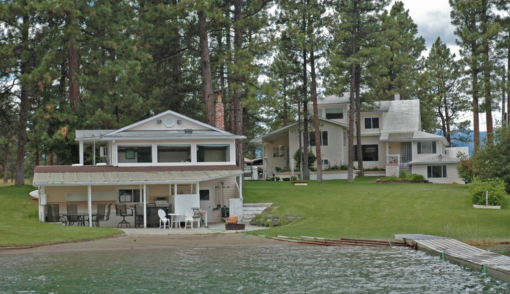 View Of Beach House Looking West | Wasa Lake Guest House | Image #4/13 | 