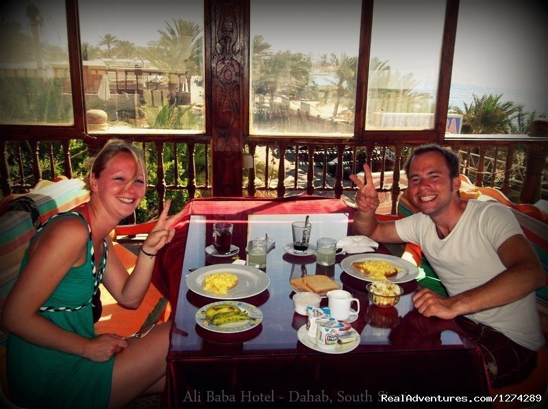 Breakfast On Terrace | Ali Baba Hotel Dahab | Image #17/26 | 
