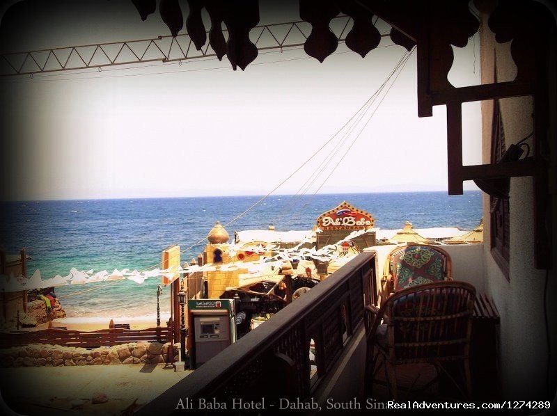 View From Balcony | Ali Baba Hotel Dahab | Image #3/26 | 