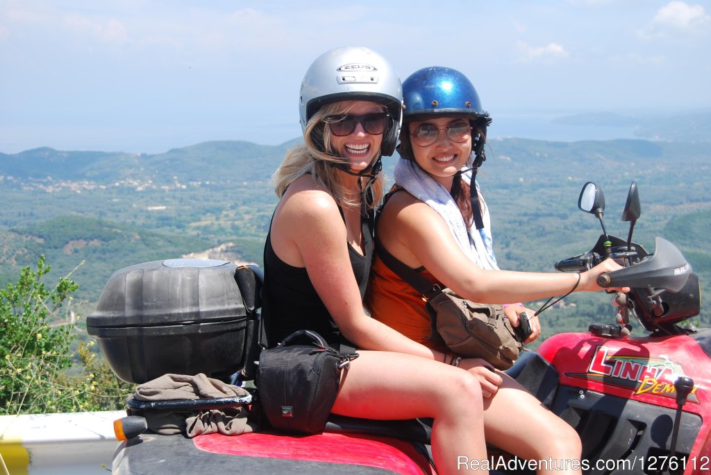 Enjoying  The Tour On A 2 Person Quad | Quad/ATV  4 Hour Fun Tour to Discover Corfu | Image #7/12 | 